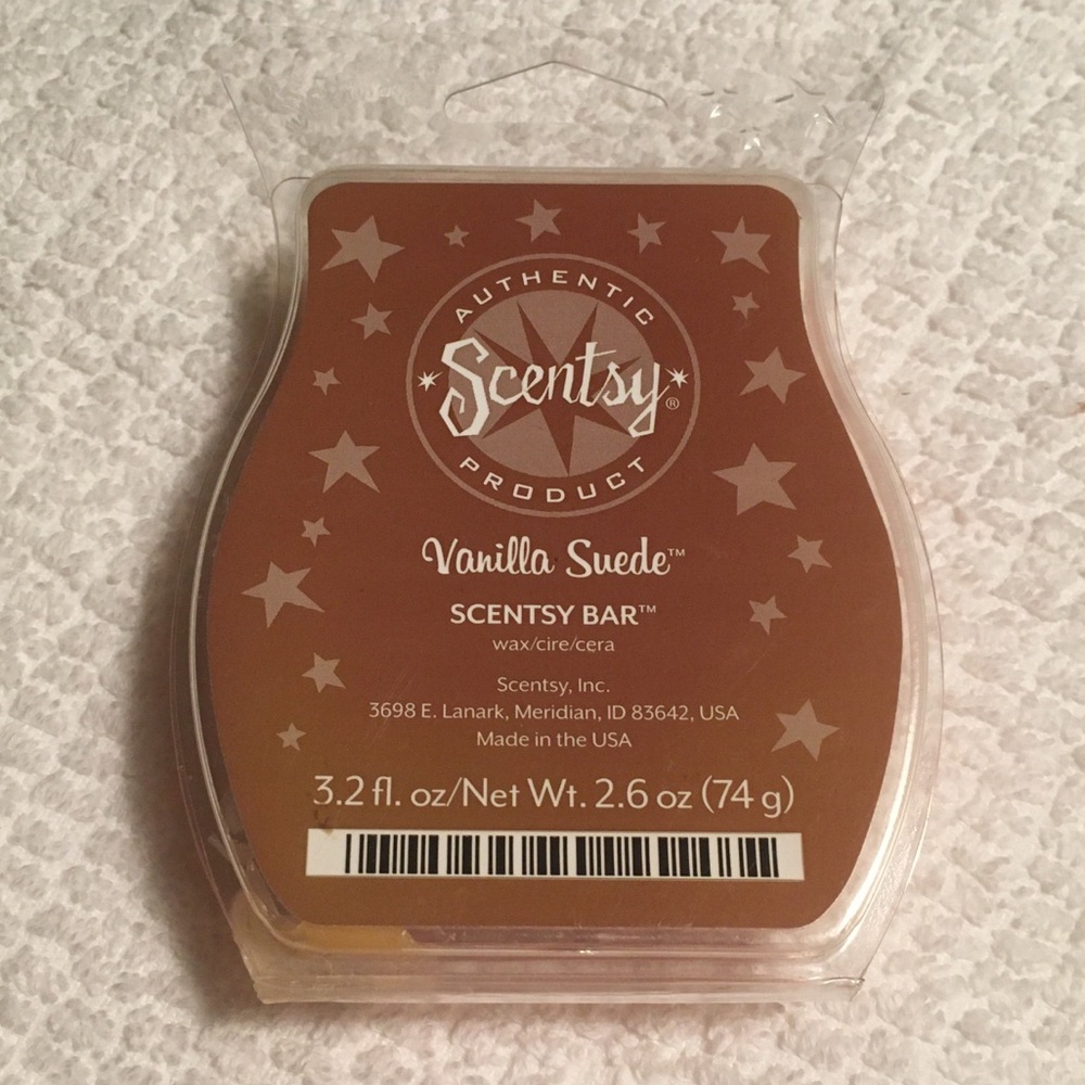 SOLD✨Retired Scentsy Wax Bar - Vanilla Suede